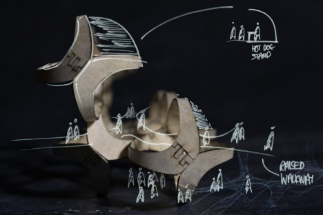 side elevation sketch